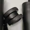 Hooded Hair Dryer, Stand Hair Dryer, Professional Hooded Dryer on Wheels with Digital Display, Touch Controls and 3 Temperature Settings for Salon and Home Use - Black