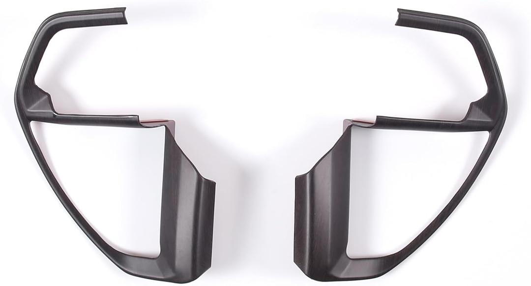 Car Interior Trim for Toyot@ Tundra 2022-2024 /Sequoia 2023-2024 Accessories, ABS Auto Center Console Panel Decorative Cover (Oak Grain)