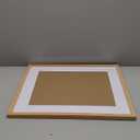 16x20 Picture Frames for Wall - Minimalist 16x20 Oak Wood Frames, 16"x20" Picture Frame Wood, Natural Solid Wooden Picture Frames for Wall Art Photo and Prints(1 Pack, Beige)