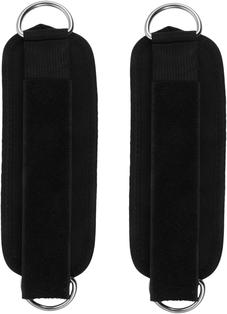 VICASKY 2Pcs Ankle Straps for Cable Machines Portable Leg Training Accessories for Resistance Workouts at Home Gym for Thigh and Hip Exercises