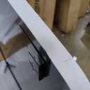 BONEWEI White Bathroom Mirror,60x36 inch Wall Mirror for Bathroom Wall Mounted,Rectangle Mirror for Bathroom Over Sink,Modern Frame Round Corner for Living Room,Bedroom Entryway,Horizontal/Vertical