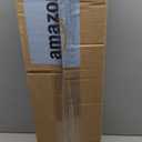 LazBlinds No Tools No Drill Cordless Roman Shades for Windows, Blackout Thermal Insulated UV Blocking Window Blinds, Room Darkening Fabric Blinds for Indoor Windows, 20'' W x 64'' H, White-Grey