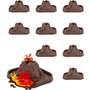 Volcano Science Kit 10 Pcs - DIY Demonstration Model & Fairy Garden Decoration
