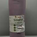 Retrospec Solana Yoga Mat 1/2" Thick w/Nylon Strap for Men & Women - Non Slip Exercise Mat for Yoga, Pilates, Stretching, Floor & Fitness Workouts (Violet Haze)