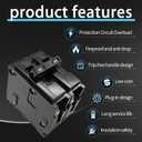 QP240 40A 2-Pole Circuit Breaker Type QP - Plug-in Mount 10kA 120/240V Thermal Magnetic - Compatible with Siemens PL/ES Load Centers & Panel Boxes