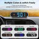 VJOYCAR New Colorful Speedometer HUD GPS Digital Speed Meter MPH KM/H Speedo Head Up Display for Cars Trucks, USB Cable Plug & Play (7 Color/MPH KM/H)