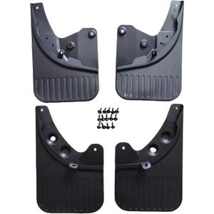 WGGDRAQQ 4pcs Mud Flaps Splash Guards for Toyota Tacoma 2024 2025 Front Rear Mud Guards Auto Car Accessories