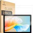 Mr.Shield Screen Protector compatible with SUAAT S10 Tablet 10.1 Inch [Tempered Glass] [2-PACK] [Japan Glass with 9H Hardness]