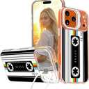Custom Retro Cassette Tape Case, Personalized Audio Mixtape, Compatible with iPhone 17 Pro