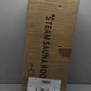 SereneLife SLISAU35BK Full Size Portable Steam Sauna –Personal Home Spa, 71"x35", Black