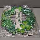 Wooden St. Patrick's Day Decoration Shamrock Door Wreath for Front Door Sign Wall Signs Shamrock Clover Spring Decoration, Irish Sign Welcome Hanging for Home Decor Party Outdoor Indoor Supply