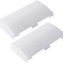 BlueStars 89108000 Bathroom Vent Fan Light Lens Cover Ultra-Durable Replacement - Compatible with Broan Nutone 763RLN 769RF VF705RCN VF707RCN 770F- 2 Packs