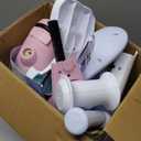 JoyRydz 6V Electric Baby Balance Bike with Bubble Machine,4 in 1 Toddler Balance Bike w/Remote Control for 1 Year Old Boys Girls Kids Bubble Bike Ride on Toys w/Powered Motor,Music,LED Lights (Pink)