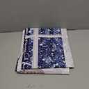 WOLADA White Christmas Photography Backdrop Snowy Winter Window Scene Christmas Trees Gifts Snowy Forest Background for Holiday Portraits Christmas Parties Studio Props Festive Decor 8x6FT FW74