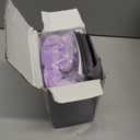 MEISENHOME Microwave Heating Pad for Pain Relief, 8 x 18 Microwavable Moist Heat Pads for Neck, Shoulder, Back, Knee, Period Cramps, Rice Heat Pack Hot & Cold Compress Reusable & Portable, Purple