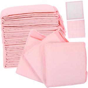 Thick Pet Training Pads Super Absorbent Dog Diaper Mats for Indoor Outdoor Use for Puppies Aging Dogs and Travel (60*60*0.2cm)