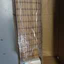 UNISHADES Cordless Bamboo Roman Shades for Windows, Blinds Size (26.5" W x 48" H)  (Highfield Teak)