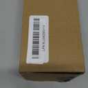 Phantoscope Set of 4 New Living Series Leaf Geometric Throw Decorative Velvet Pillow Cover Cushion Cover, Beige Gold 12 x 20 inches 30 x 50 cm