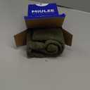 MIULEE Olive Green Couch Pillow Covers 18x18 Inch, Set of 2 Soft Chenille Decorative Square Throw Pillow Covers Farmhouse for Sofa Living Room Bed