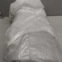 Zonli Yoga Bolster Pillow for Meditation & Restorative Yoga - Rectangular Support Cushion with Removable Cotton Cover & Carry Handle, 26"x11"x7" (Gray)