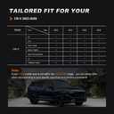 AOMSAZTO Custom Fit Car Seat Covers for Honda CRV: 2023 2024 2025 2026 Full Set Faux Leather Car Seat Cover Waterproof (5 Seats,Black)