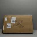 Omhuzsyo standing desk converter Stand up office desk riser on the desktop is suitable for use in laptops and single monitor work consoles, home offices, and can be adjusted in height(Log Color)