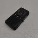 SOARAISE Wireless Solar Power Bank, 25000mAh Solar Charger with Built-in 3 Cables, Dual Outputs, 4 Solar Panels & 3 LED Flashlights, Portable Phone Charger for Outdoor Camping (Black）