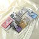 Misscase Magnetic Glitter Case for iPhone 17 6.3 Inch, Camera Protection, Compatible with MagSafe, Rectangle Cute Bling Sparkle Diamond Colorful Phone Cover, Drop-Tested & Shockproof-Black