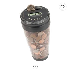DIRTY DOG Digital Auto Coin Jar Piggy Bank