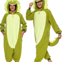 Funziez! Adult Onesie Halloween Costume - Animal and Sea Creature - Plush One Piece Cosplay Suit for Adults, Men and Women, XXL