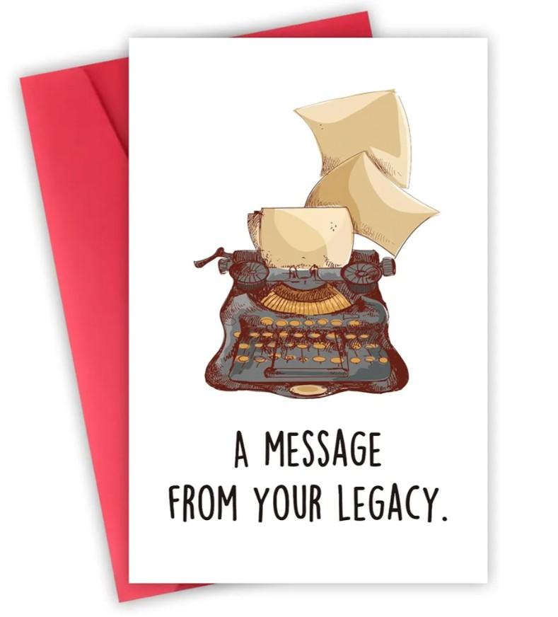 Funny Birthday Card for Men, Birthday Card Gifts for Dad Grandpa Uncle, Happy Birthday Gift from Daugher, Son, Granddagher, Grandson, Niece, Nephew, Pack of 2