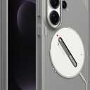 Aulumu S26 Ultra Galaxy Magnetic Case | Thermal IMD Technology | Compatible with MagSafe | Passive Cooling Samsung Galaxy S26 Ultra Case - Translucent Gray