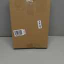 Boulphia Shower Foot Rest 14in, Acacia Wood Shower Stool for Shaving Legs, Waterproof Corner Shower Stool with Storage Shelf for Inside Small Shower Spaces, Wood Color