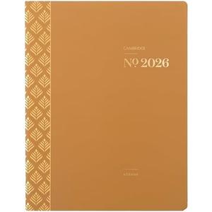 Cambridge 2026 Planner, Monthly, 8.5" x 11", Large, WorkStyle, Sunbaked Clay