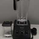 Professional Blender,Smoothies Blenders, PRASKY Max.2400Watts/1000Watts Blender and Grinder Combo 25000RPM Powerful Kitchen 68oz BPA Free 2 Containers Countertop Blenders Ice Crushing, Juice (Gray)