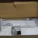 Safe Chicken Coop Heater 600W with Adjustable Thermostat, for Winter Chicken Warmth in 15 Sq Ft Coops, Waterproof & Tip-Over Protection Livestock Warmer