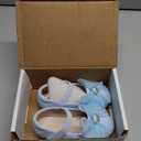 GINFIVE Toddler Girls Dress Shoes Little Girls Mary Janes Ballerina Flats Shoes Toddler (Gf373-blue)