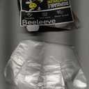 Beeleeve [500-Box Disposable Plastic Poly Gloves - One Size Fits Most - Color Variants - Single-Use Hand Covers for Food Safe Handling, Preparation, Kitchen, Cooking, Waterproof, Bulk (a - Clear)