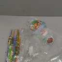 110PCS Safari Party Favors Jungle Party Favors Goodie Bags Stuffers for Camping Party Include Slap Bracelet,DIY Safari Stickers ,Woodland Keychains,Forest Animals Pencil Caps and Party Straws