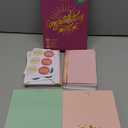 Decorably 50 Pack Gold-Foiled 6x4in Congratulations Cards with Envelopes & Stickers, 10 Elegant Designs, Blank Inside - Graduation, Engagement, Weddings, Milestones, Achievements, Gifting, Mailing