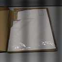 JiaWei White Magazine File Holders, 3 Packs Sturdy Cardboard File Rack, Office Organization Desktop Storage File Box Binder for Shelves and Desk, Folder Holder for Office or Classroom