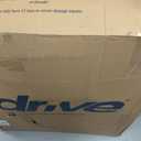 Drive Medical Blue Streak Lightweight Wheelchair, Footrests, 18" Seat