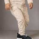 Little Boys Cartoon Pattern Cotton Drawstring Elastic Sweatpants Sport Jogger Pants with Pocket (3-4T, 2pcs-anavy+gray)