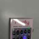 Morily Black Press on Nails - Glossy Short Oval Fake Stick on Nails, Reusable Full Cover Artificial False Fingernails for Women, 24 Pcs in 12 Sizes