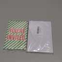 LyoGao Christmas Party Invitations With Envelopes (20 Pack) - Christmas Dinner Party Fill in Invites Cards for Xmas Winter Holiday