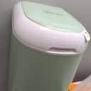 Diaper Genie Platinum Pail with Easy Roll Refill 18 Bags, Stainless Steel