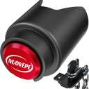 NUOVEPE Trailer Lock Fits 2 Inch Couplers, Secures Safety Chains Anti-Theft Ball Hitch Lock, Heavy-Duty Trailer Hitch Locks for RV | Boat | ATV | Utility Trailer (Red)