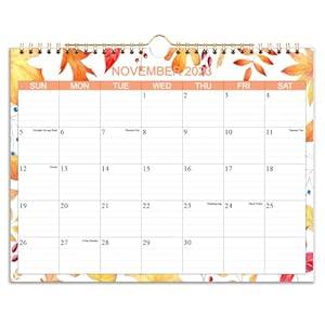 Calendar 2023-2024 - Wall Calendar Runs from Nov 2023 to December 2024-14 Monthly Calendar with 140gsm Thick Paper for Planning and Organizing for Home or Office, 8.5 x 11 In Wall Calendar