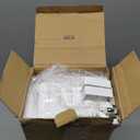 6-Tier Over The Door Pantry Organizer with Mesh Baskets, Adjustable & Stable Hanging Spice Rack for Kitchen, Bathroom, Bedroom, and Baby Essentials Storage (6tiers-White-Metal)