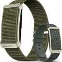 Fitness Tracker,Wearable Health Smart Bracelet Band with Blood Oxygen 170+ Sport Mode 60-Day Battery,Lifetime Membership,Activity Tracking Heart Rate Sleep Monitor for Android iOS,2 Bands (Green)